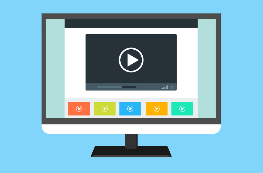 desktop screen, videos