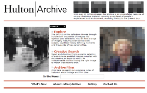 The Hulton Archive website (2001)